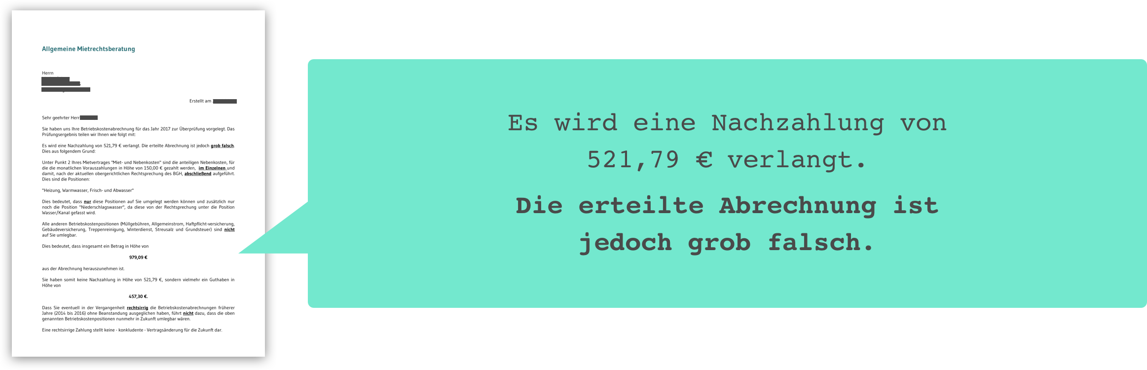MieterEngel Erfahrungsbericht Nebenkostenabrechnung